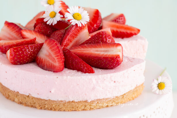 cheesecake alle fragole