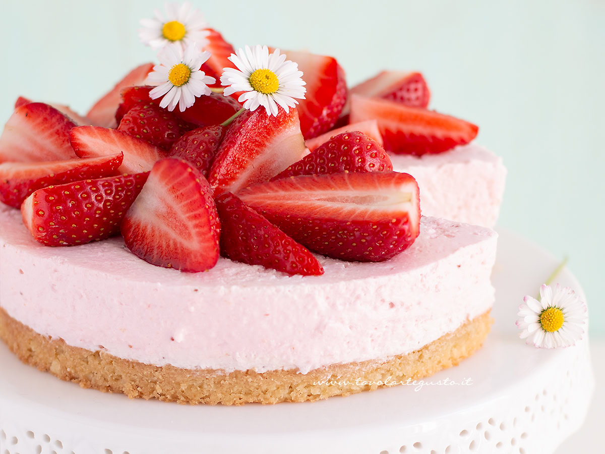 cheesecake alle fragole