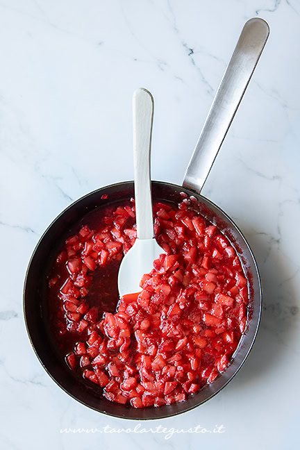 composta per sbriciolata alle fragole