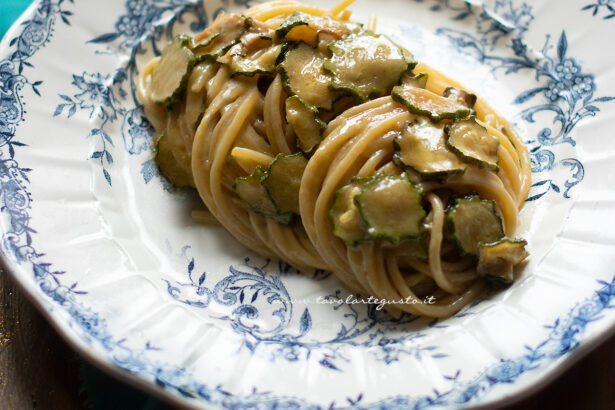spaghetti alla nerano ricetta