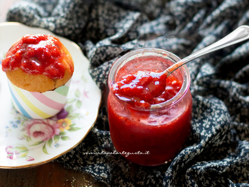 composta di fragole