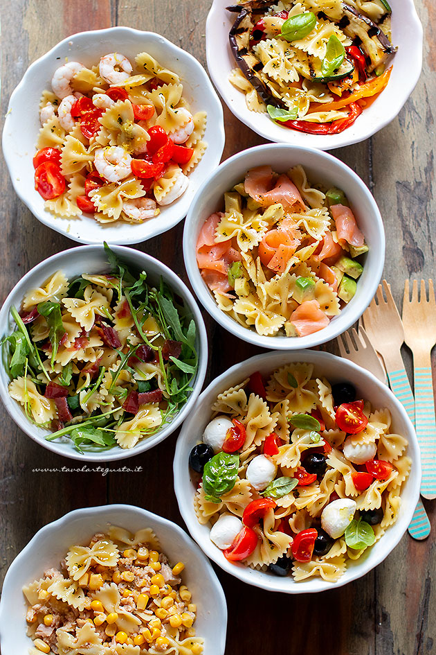 ricette pasta fredda