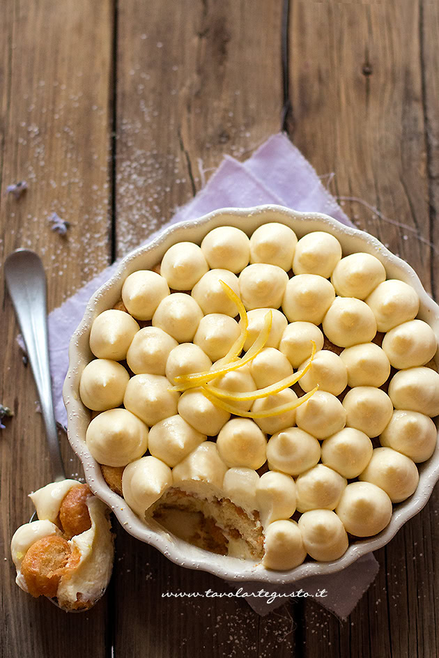 ricetta tiramisù al limone
