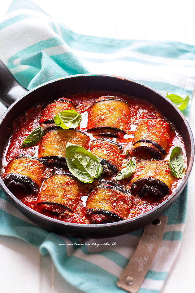 involtini di melanzane ricetta