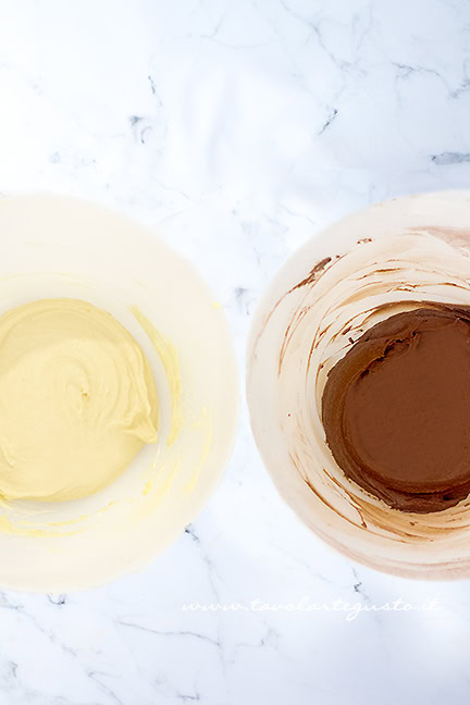 impasto della marble cake