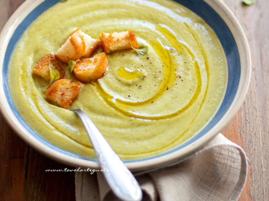 vellutata di zucchine
