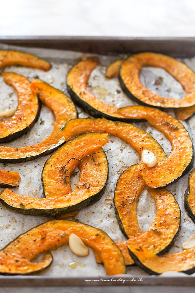zucca al forno ricetta