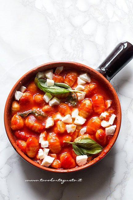 gnocchi alla sorrentina al forno
