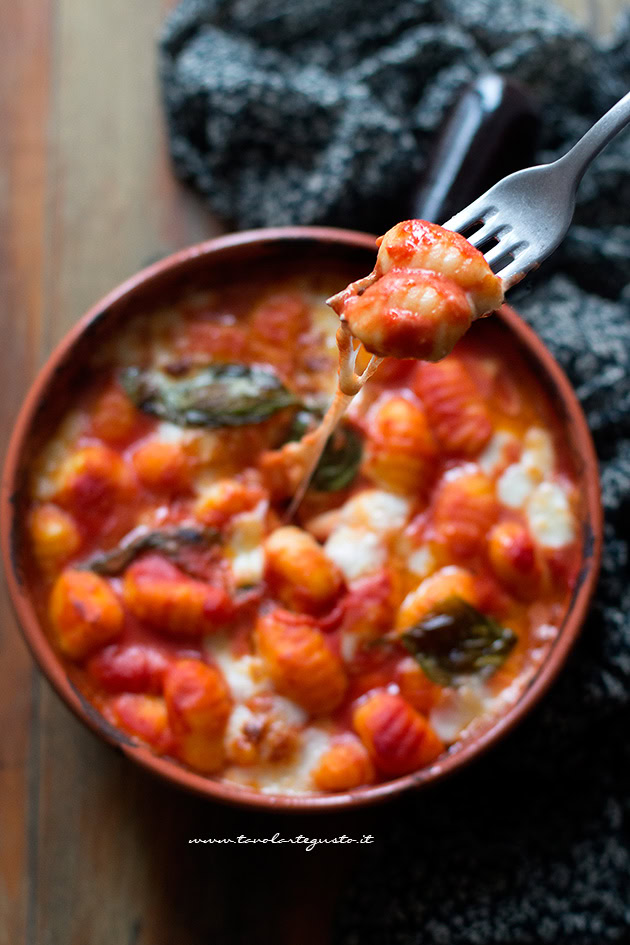 gnocchi alla sorrentina filanti