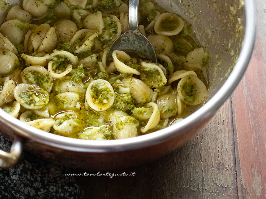 orecchiette con i broccoli