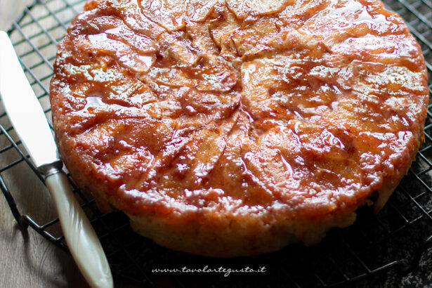 torta di mele rovesciata