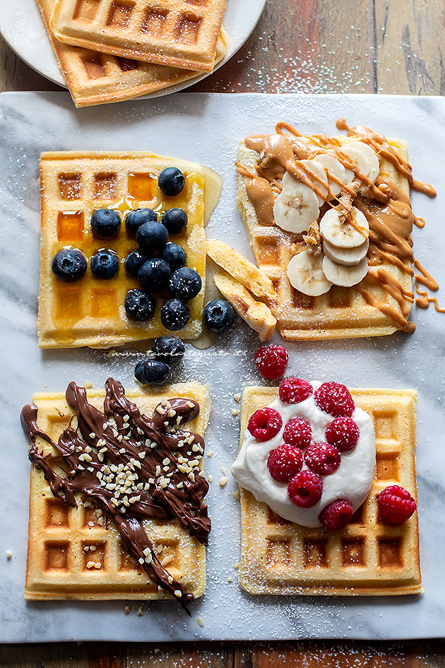 waffle ricetta